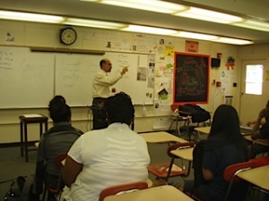 Engaging students at Page High School